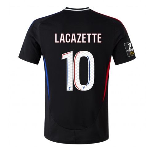 Moški Nogometni dresi Olympique Lyonnais Alexandre Lacazette #10 Gostujoči 2024-25 Kratek Rokav